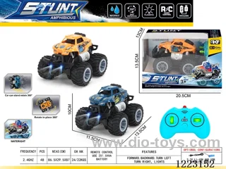 2.4G rc car with light included battery