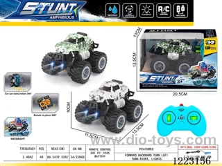 2.4G rc car with light included battery