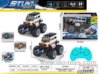 2.4G rc car with light included battery