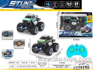 2.4G rc car with light included battery