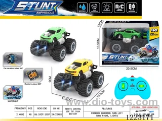 2.4G rc car with light included battery