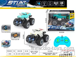 2.4G rc car with light included battery