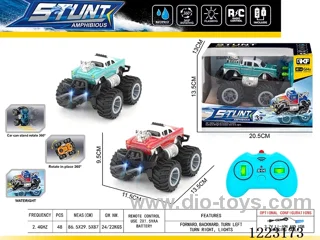 2.4G rc car with light included battery