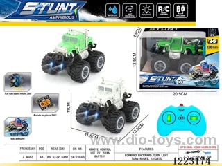 2.4G rc car with light included battery