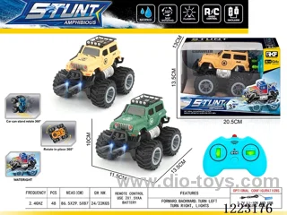 2.4G rc car with light included battery