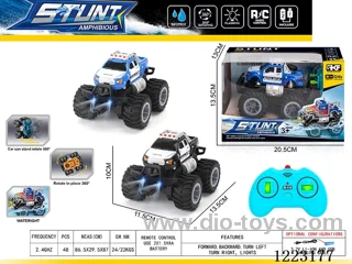 2.4G rc car with light included battery