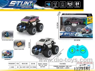 2.4G rc car with light included battery
