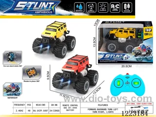 2.4G rc car with light included battery