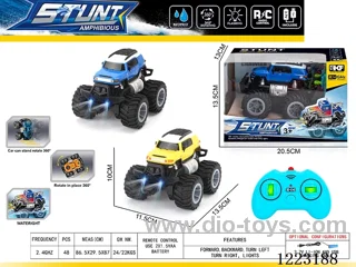 2.4G rc car with light included battery