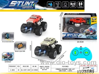 2.4G rc car with light included battery