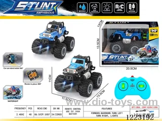 2.4G rc car with light included battery