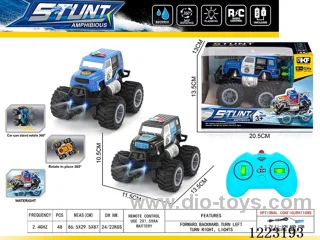 2.4G rc car with light included battery