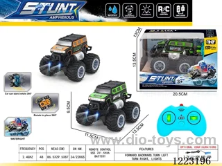 2.4G rc car with light included battery