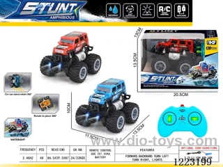 2.4G rc car with light included battery