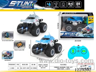 2.4G rc car with light included battery
