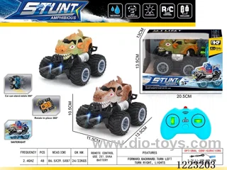 2.4G rc car with light included battery