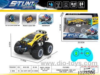 2.4G rc car with light included battery