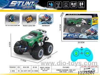 2.4G rc car with light included battery