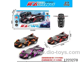 2ch Ferrari rc car with light not included battery