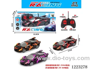 4ch Ferrari rc car with light not included battery