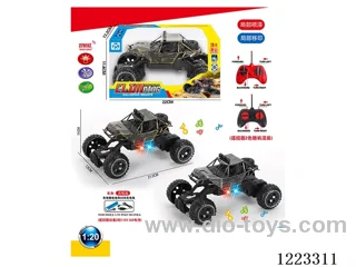 4ch rc car W L/M included battery