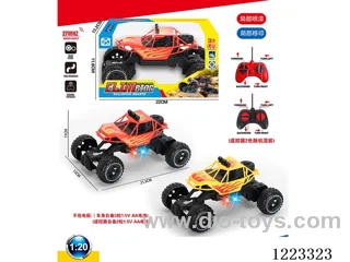4ch rc car with light not included battery