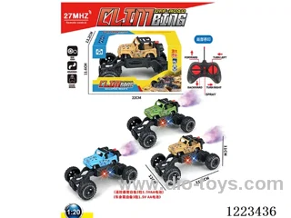 5ch wrangler rc car W L/spray not included battery