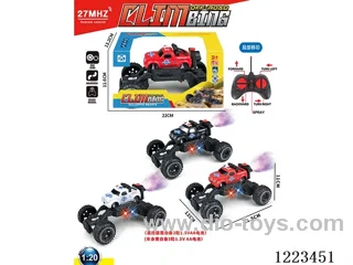 5ch rc police car W L/spray not included battery