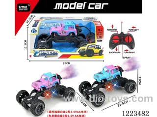 5ch wrangler rc car W L/spray not included battery