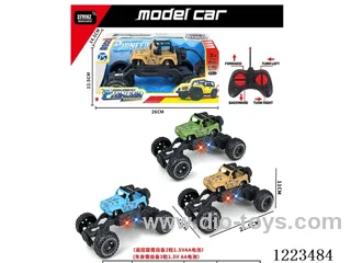 4ch Wrangler rc car with light not included battery
