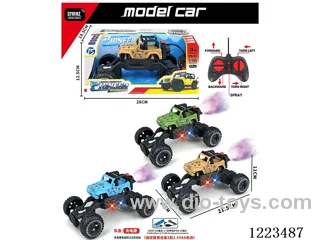 5ch wrangler rc car W L/spray included battery