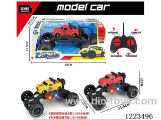 4ch rc car with light not included battery