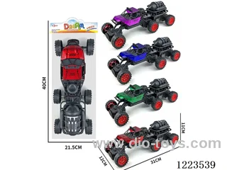 6-wheel free wheel car
