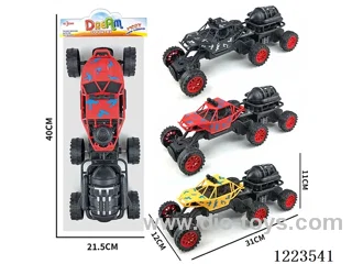 6-wheel free wheel car
