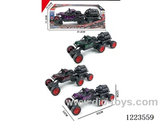 6-wheel free wheel car