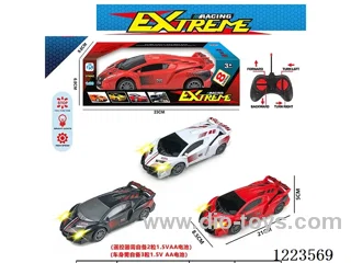 4ch Lamborghini rc car with light not included battery