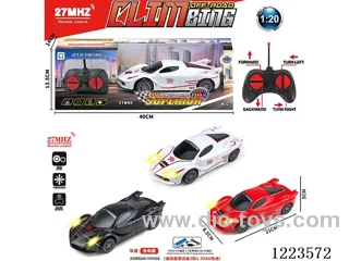 4ch Ferrari rc car with light included battery