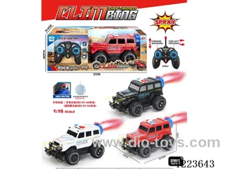 5ch big G rc police car with light not included battery