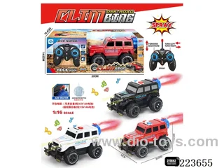 5ch big G rc police car with light not included battery