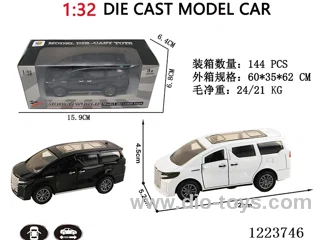 1:32 pull back alloy car