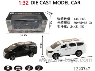 1:32 pull back alloy car W L/M