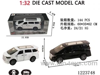 1:32 pull back alloy car