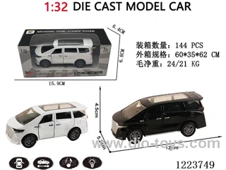 1:32 pull back alloy car W L/M
