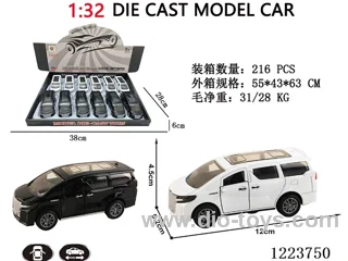 1:32 pull back alloy car 12PCS