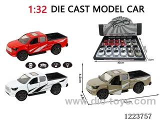 1:32 pull back alloy car W L/M