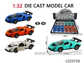 1:32 pull back alloy car