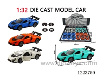 1:32 pull back alloy car W L/M