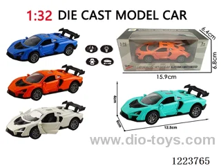 1:32 pull back alloy car W L/M