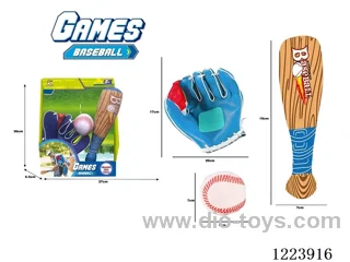 Plush Baseball Sports Toy Set