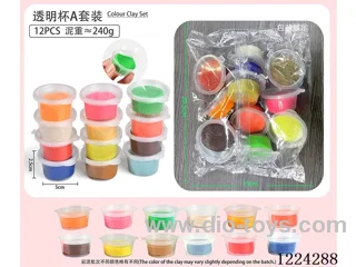 12Color A Color Clay Cup/12Color 20g≈240g 12Color B Color Clay Cup/12Color 20g≈240g 20g≈240g